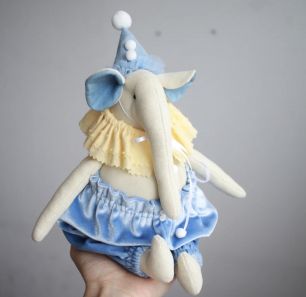 Набор для курса Фантазеры (Слоник ДоРеМи молочного цвета)