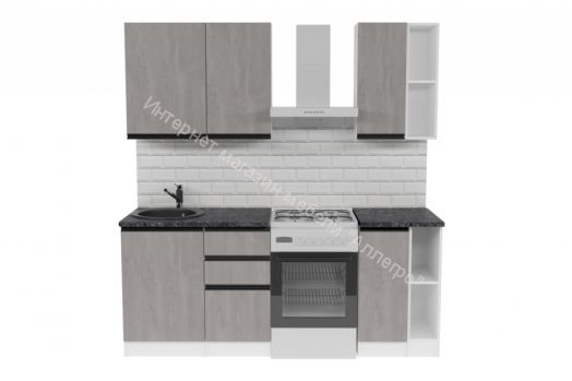 Кухонный гарнитур Сюита  медиум 1400 мм