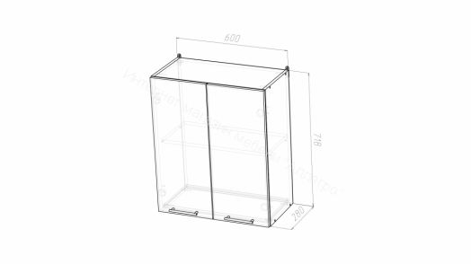 Кухонный гарнитур Паола медиум 1400 мм