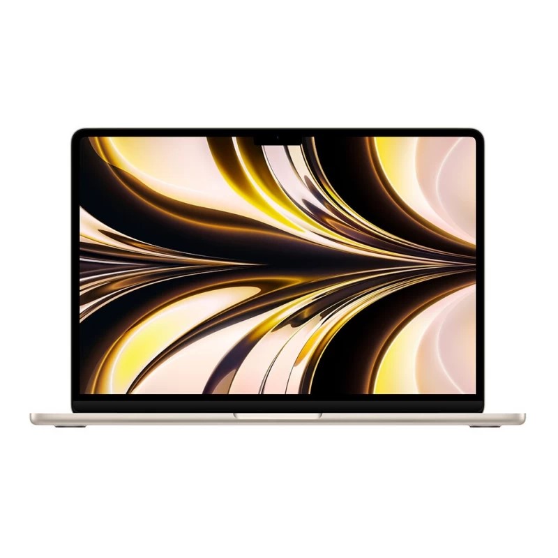 НОУТБУК APPLE MACBOOK AIR 13 (2022), APPLE M2 8-CORE, GPU 10-CORE, 8ГБ, 512ГБ SSD, STARLIGHT MLY23