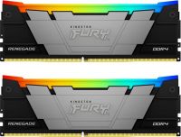 Модуль памяти DDR4 32Gb Kingston 3200 Fury Renegade RGB KF432C16RB12AK2/32 (2x16Gb Kit)