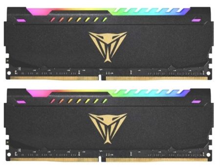 Модуль памяти DDR4 64Gb Patriot 3600 Viper Steel RGB PVSR464G360C0K (2x32Gb Kit)