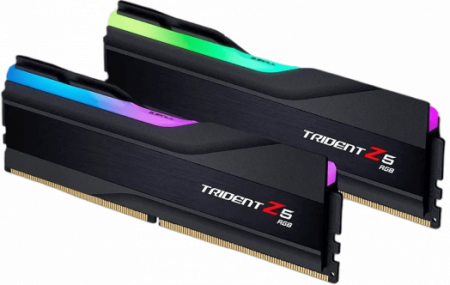 Модуль памяти DDR5 48Gb G.Skill 5600 Trident Z5 RGB F5-5600J4040D24GX2-TZ5RK (2x24Gb kit)