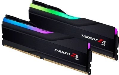 Модуль памяти DDR5 48Gb G.Skill 6400 Trident Z5 RGB F5-6400J3648G24GX2-TZ5RK (2x24Gb Kit)