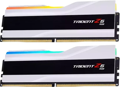 Модуль памяти DDR5 64Gb G.Skill 6000 Trident Z5 RGB F5-6000J3636F32GX2-TZ5RW (2x32Gb Kit)