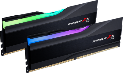 Модуль памяти DDR5 64Gb G.Skill 6800 Trident Z5 RGB F5-6800J3445G32GX2-TZ5RK (2x32Gb Kit)