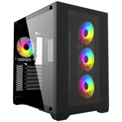Корпус Powercase Vision Black (CVBA-L4)