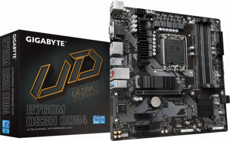 Материнская плата 1700 Gigabyte B760M DS3H DDR4