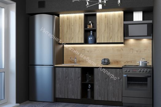 Кухонный гарнитур  Адажио нормал 1500 мм