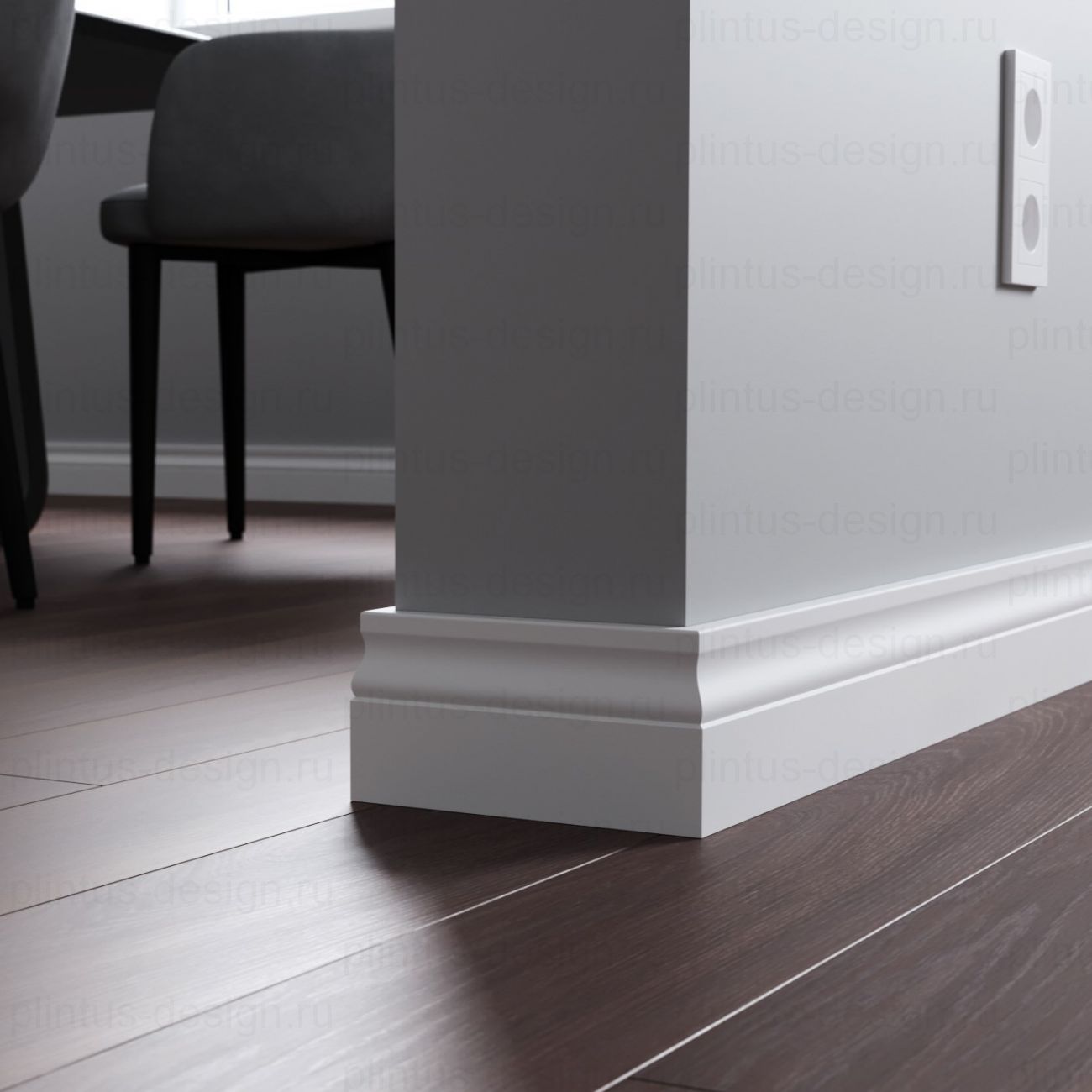 LWD Original Луизиана плинтус из МДФ