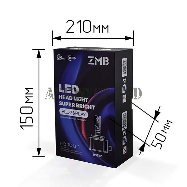 Автолампы светодиодные D2S-AB