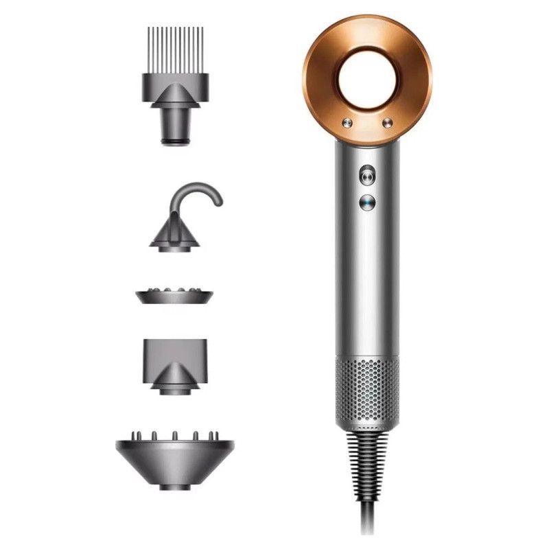 Фен Dyson Supersonic HD08 (Bright Nickel/Rich Copper)