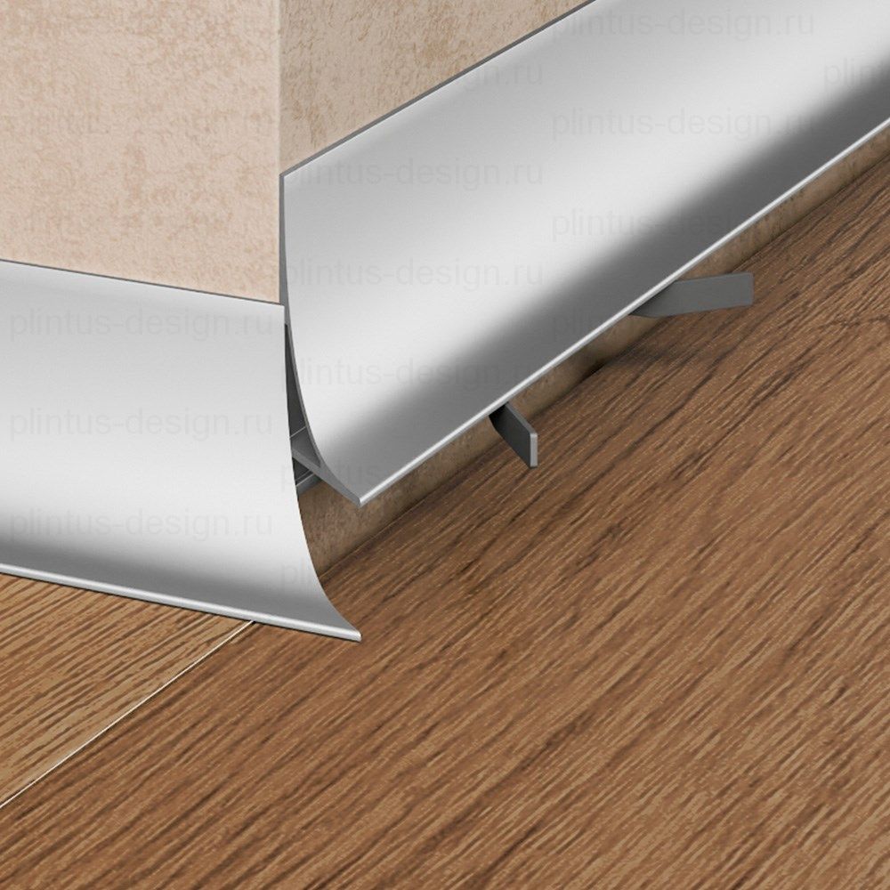 Corner L 584 Pro Design щелевой плинтус анодированный