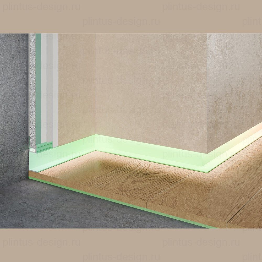 Pro Design 7210 теневой плинтус крашенный по RAL