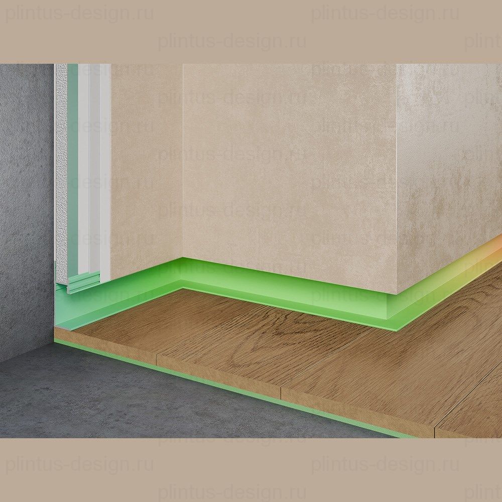 Pro Design 7210 теневой плинтус крашенный по RAL