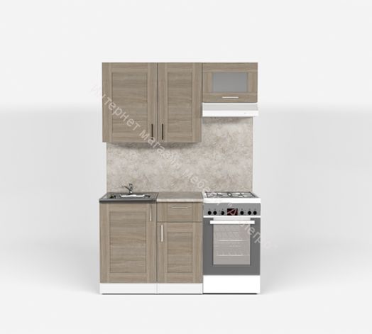 Кухонный гарнитур Лира медиум 1400 мм