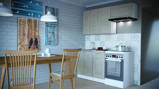 Кухонный гарнитур Лира нормал 1500 мм