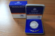 Австралия 5 долларов "Из Сиднея в Афины" 2004 год Proof