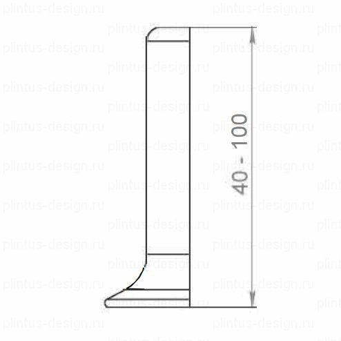 Внешний угол для Symetric L