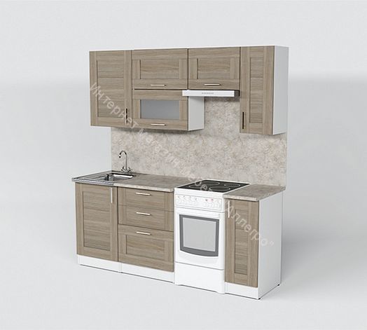 Кухонный гарнитур Лира ультра 2000 мм