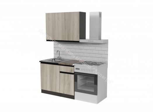 Кухонный гарнитур Равенна мини 2 1000 мм