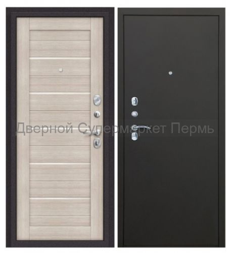 Дверь квартирная Антик медь Аляска царга