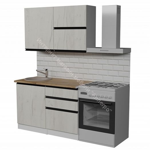 Кухонный гарнитур Амели лайт 1200 мм