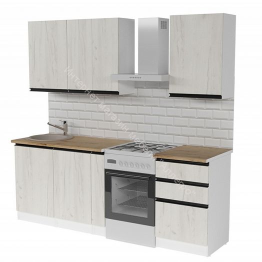 Кухонный гарнитур Амели стандарт 1600 мм