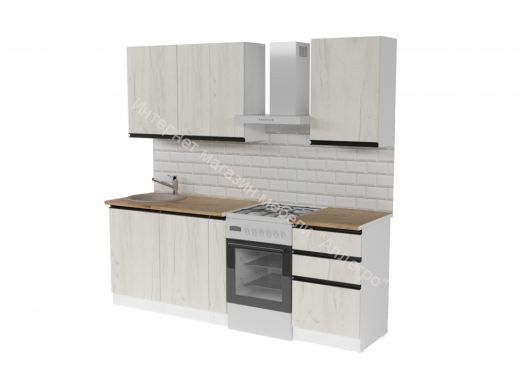 Кухонный гарнитур Амели стандарт 1600 мм