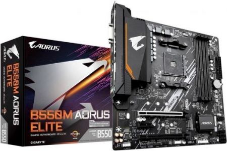 Материнская плата AM4 Gigabyte B550M Aorus Elite (rev. 1.x)