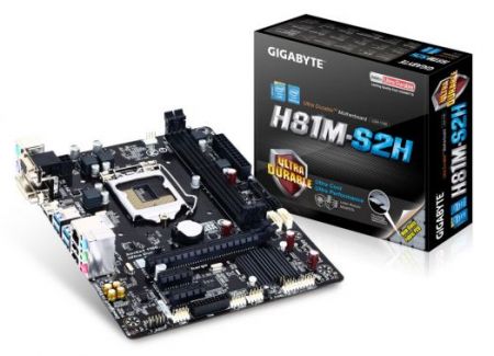 Материнская плата 1150 Gigabyte GA-H81M-S2H