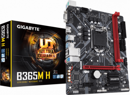 Материнская плата 1151 v2 Gigabyte B365M H (rev. 1.0)