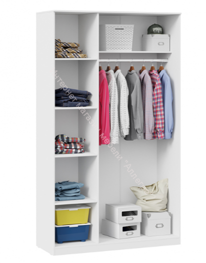 Шкаф комбинированный "Агата" 200.001.000 Белый