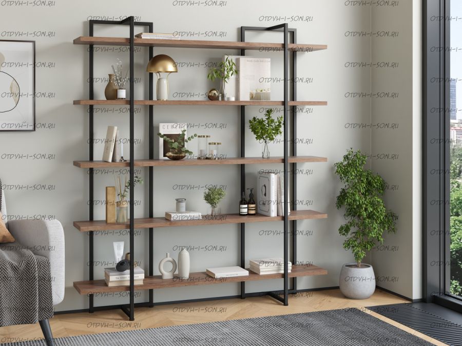 Стеллаж Айсберг Лофт Теон 157х28х175