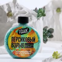 Соль для ванны, 350 г, аромат персика, BEAUTY FOOD