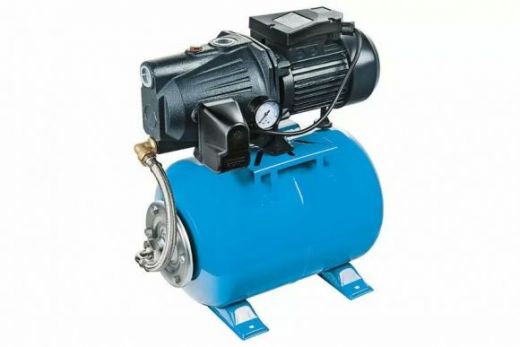 Насосная станция UNIPUMP AUTO JET 110 L-50-S (50 л, нержавеющая сталь)