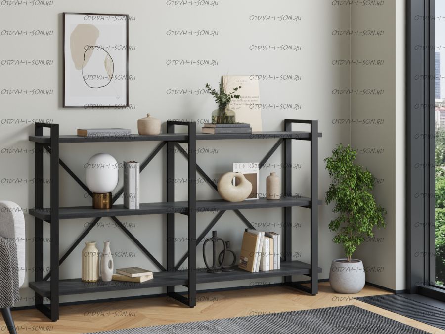 Стеллаж Лофт 160х102-3