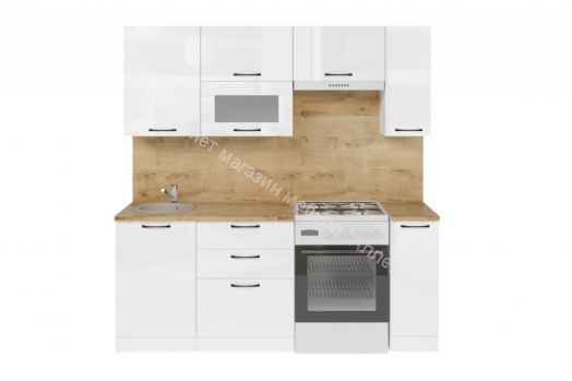Кухонный гарнитур Жасмин ультра 2000 мм