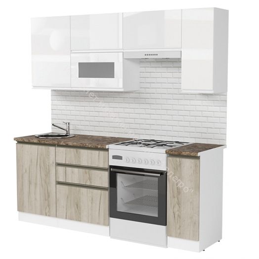 Кухонный гарнитур Антика ультра 2000 мм