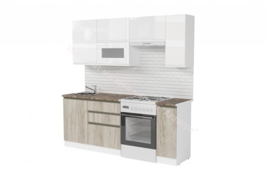 Кухонный гарнитур Антика ультра 2000 мм