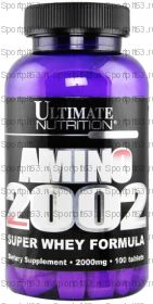 АМИНОКИСЛОТНЫЙ КОМПЛЕКС AMINO 2002 100 ТАБЛЕТОК (ULTIMATE NUTRITION)