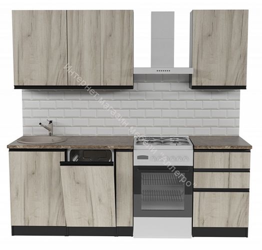 Кухонный гарнитур Равенна стандарт 1600 мм