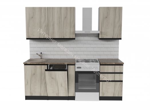 Кухонный гарнитур Равенна стандарт 1600 мм