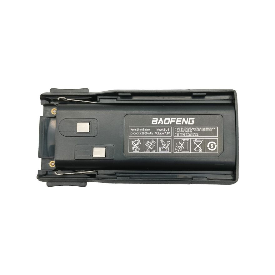 Аккумулятор BL-8 для рации Baofeng UV-82 3800 мАч с Type-C