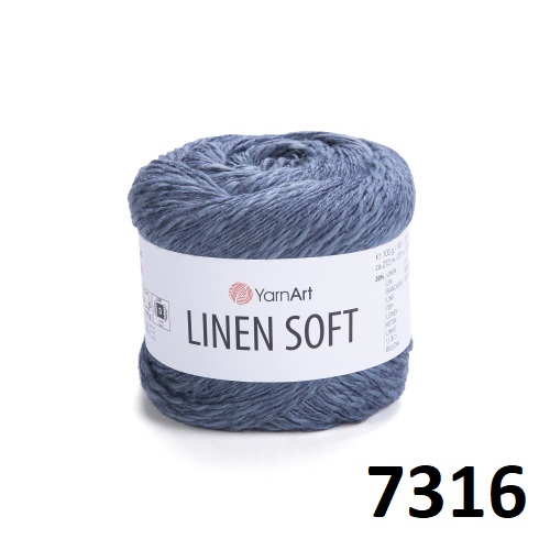 Пряжа LINEN SOFT YarnArt (YALS)