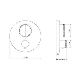 Смеситель ALMAR Core Push Round E176632 ФОТО