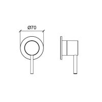 Смеситель для душа ALMAR Modular E180140 схема 6