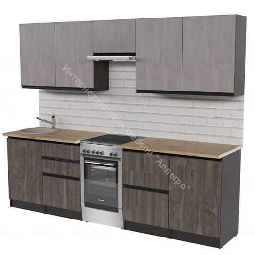 Кухонный гарнитур Симфония мега 2500 мм