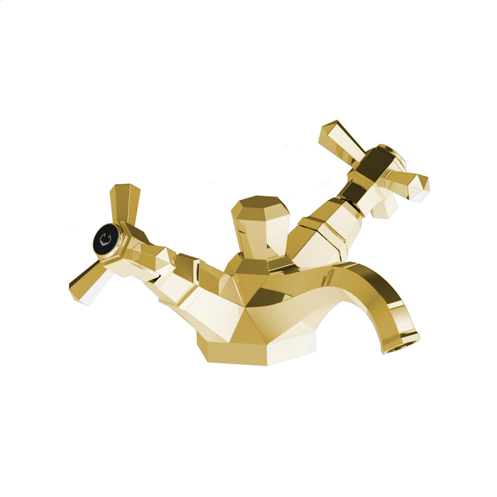 Изображение Смеситель Stella Eccelsa для раковины на 1 отверстие 3219 с донным клапаном