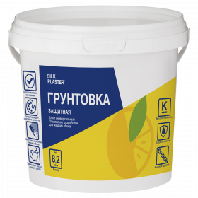Грунт Silk Plaster для Жидких Обоев 5.5л (7кг) / Силк Пластер.